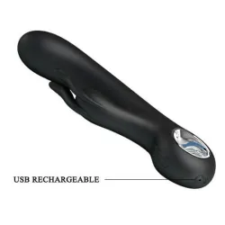 Pretty Love Vibro Rabbit Carina 19 x 3.4 cm Noir